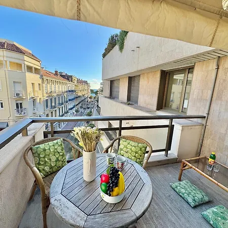 Lägenhet Belle Terrasse Apercu Naf568 Cannes